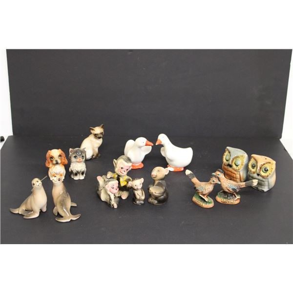 (7) Sets of Salt and Pepper Shakers