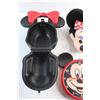 Image 3 : (3) Disney Collectibles - Minnie Mouse Cap, Mickey Clock and Minnie Storage Box