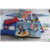 Image 1 : (8) Disney Collectibles -Mickey Mouse Books, Pennants, Toys