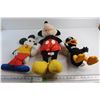 Image 1 : (2) Disney Mickey Mouse Plushes and Daffy Duck Plush