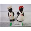 Image 1 : Vintage Black Americana Aunt Jemima and Uncle Ben Salt and Peppers