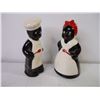 Image 2 : Vintage Black Americana Aunt Jemima and Uncle Ben Salt and Peppers