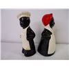 Image 5 : Vintage Black Americana Aunt Jemima and Uncle Ben Salt and Peppers