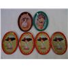 Image 2 : (6) Vintage Small Coca Cola Trays- 6" in size, (4) are same