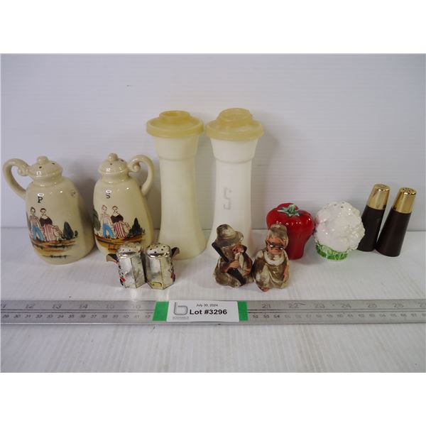 (6) Sets of Salt/Peppers