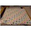 Image 4 : Knitted Throw Blanket (64" x 44") - Knitted Baby Blanket