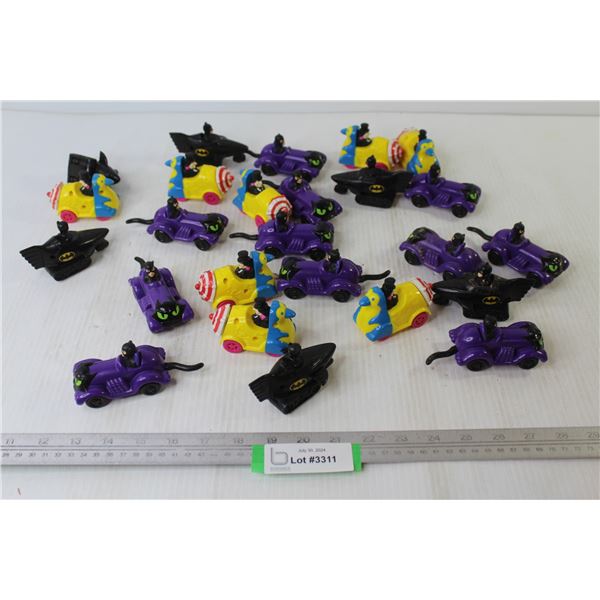 DC Comics Plastic Cars