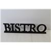 Image 5 : Bistro & Welcome Sign - Snowman Coaster Set - Glitter Glow Candy Cane