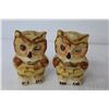 Image 3 : (2) Sets of Vintage Salt & Pepper Shakers (Owls)