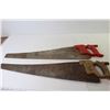 Image 4 : (2) Vintage Hand Saws