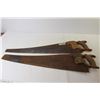 Image 4 : (2) Vintage Hand Saws