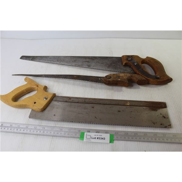 (3) Hand Saws