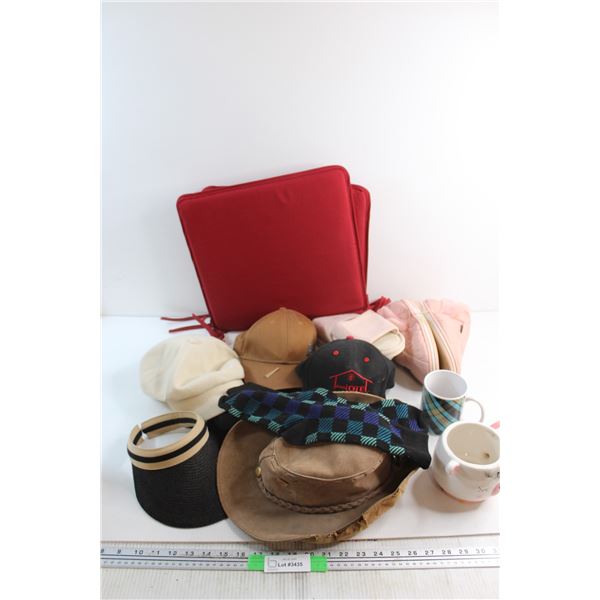 Assorted Hats, Slippers and Misc.