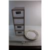 Image 1 : (4) Storage Drawers and Plate