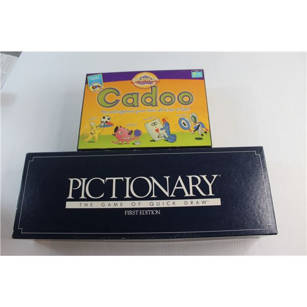 Cranium Caddoo and Pictionary Games