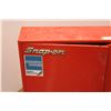 Image 2 : * Snap-On Wall Mounted Shop Tool Box With Key and Contents Wheels not Included - 6" x 34" x 25"
