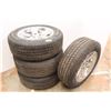 Image 4 : * (4) Good Year Wrangler Tires With Rims - P275/60R20 4 Times Bid Price