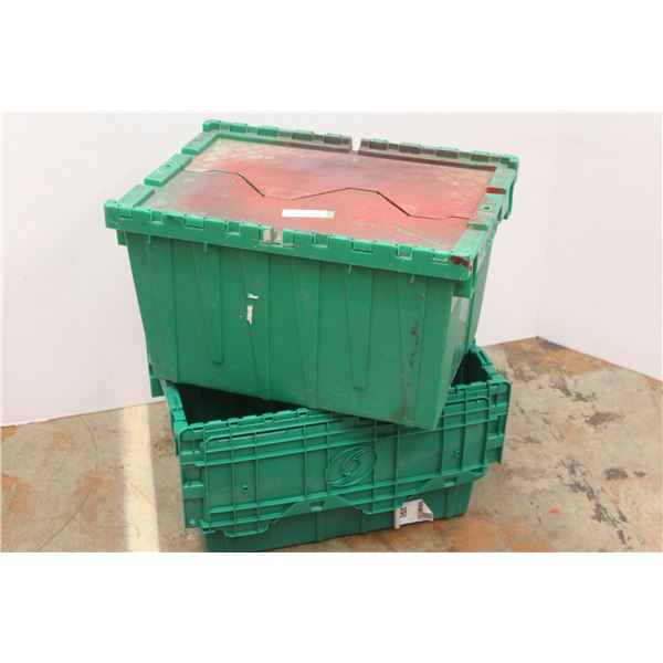 (*2) Core-Mark Heavy Duty Plastic Shipping Totes