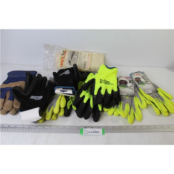 (8) Assorted Pairs of Safety Work Gloves - Heat Resistant Arm Cover
