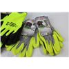 Image 2 : (8) Assorted Pairs of Safety Work Gloves - Heat Resistant Arm Cover