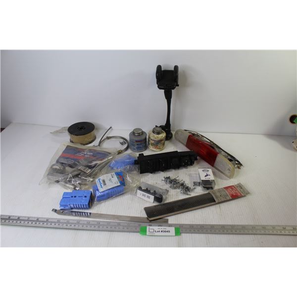 Body Filler File - Automotive Light - Anti Seize Compound - Tie Wire - Syphon Gun (NIB) - Misc. Item