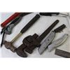 Image 3 : Assorted Hand Tools - Hammer - Square - Screwdrivers