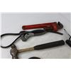 Image 4 : Assorted Hand Tools - Hammer - Square - Screwdrivers