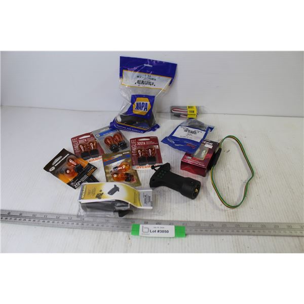 Automotive Parts - RVI Socket - Turn Signal Bulbs - Trailer Wiring Plug - Flasher