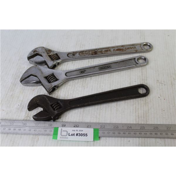 (3) Crescent Wrenches (12" & 10")