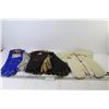 Image 1 : (5) Pair of Welding Gloves - Leather Gauntlet Style Lined Mits
