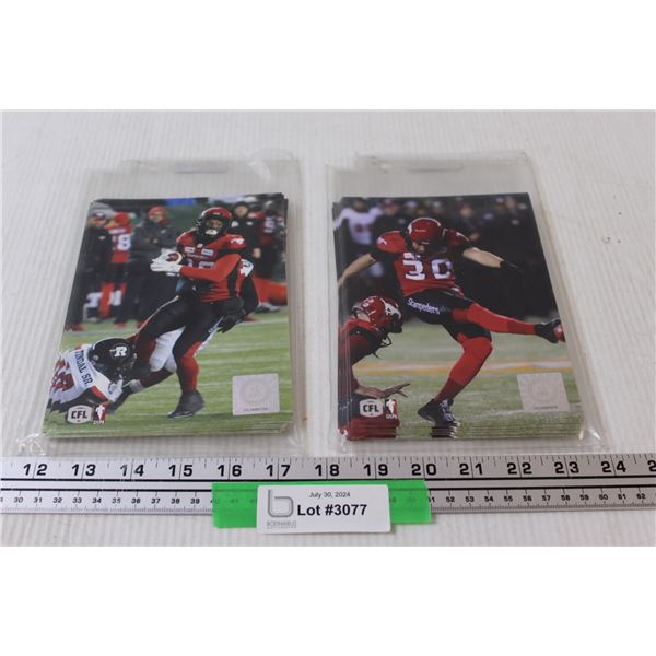 Calgary Stampeders CFL Football Photo Collection - 7" x 4.5"