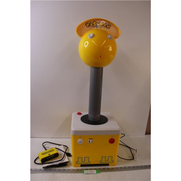 * Pac-Man Video Game - Powers On, as is - 33" x 11"