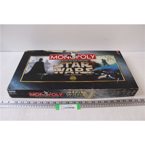Star Wars Monopoly Board Game (1997) - as is