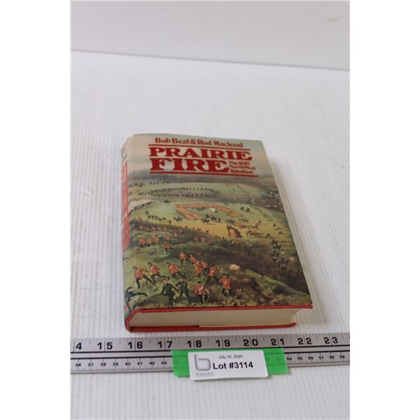 1885 Northwest Rebellion Prairie Fire Book