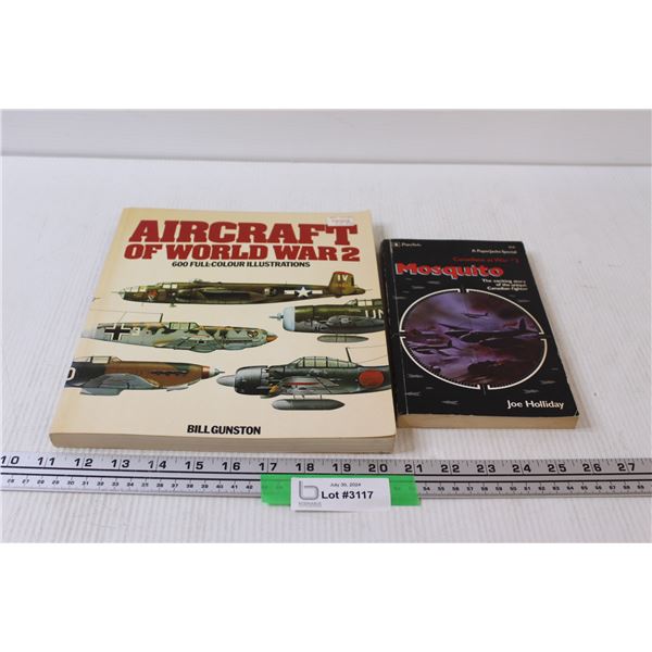 (2) Books: Aircraft of World War 2 & Mosquito Canadian Aircraft Book