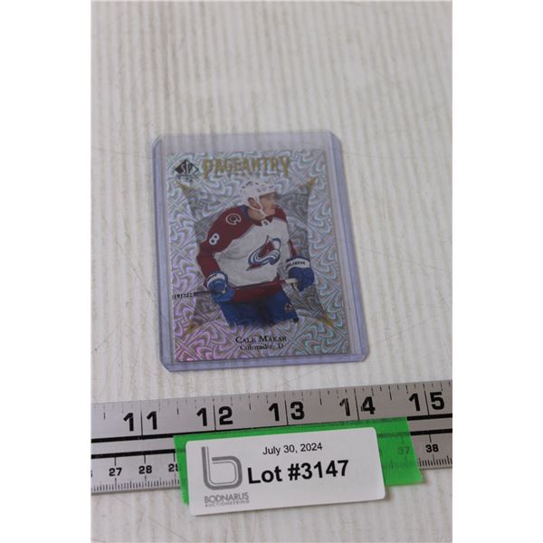 Upper Deck 2020-2021 Cale Makar Pagentry Hockey Insert Card