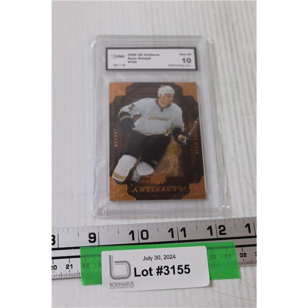 Upper Deck 2008-2009 Ryan Getzlaf GMA 10 Artifacts Hockey Card