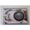 Image 2 : Upper Deck 2015 Martin Biron Autographed Puck Hockey Card