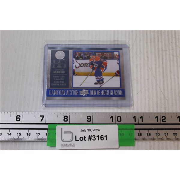 Upper Deck 2016 Conner McDavid 2nd Year Insert Hockey Card