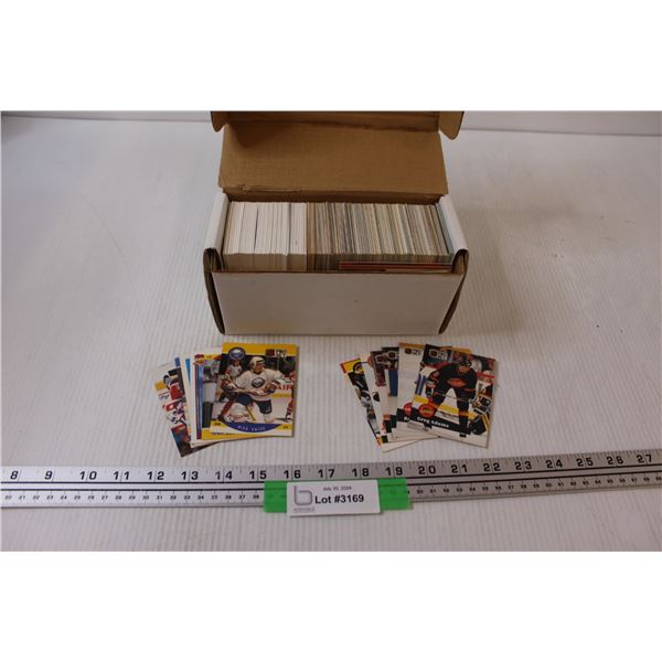 Box of Assorted Vintage Hockey Cards