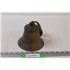 Image 1 : Brass Captains Bell - Mountable - 6" x 5" - Bell's clapper missing