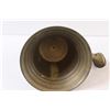 Image 4 : Brass Captains Bell - Mountable - 6" x 5" - Bell's clapper missing