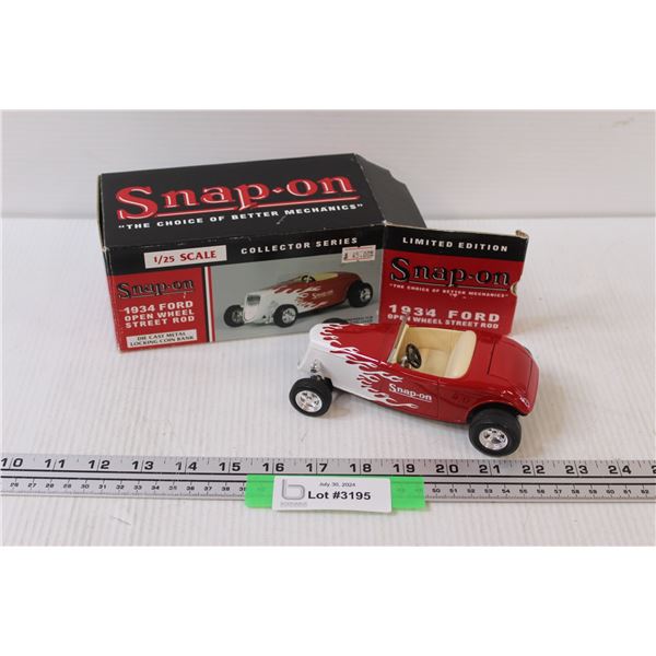 Snap-On 1:25 Scale, 1934 Ford Street Rod/Roadster Coin Bank