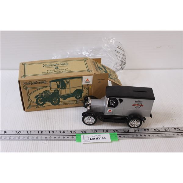 AGCO 1923 Chevy Panel Truck Coin Bank