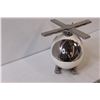 Image 3 : Cast Helicopter Coin Bank - 7" x 12"