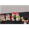 Image 3 : (5) Salt & Pepper Shaker Sets: Snowmen, Penguins, Bears