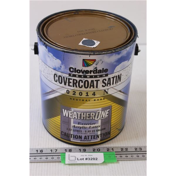 Exterior Acrylic Latex Paint - CANNOT SHIP, One Gallon Pail