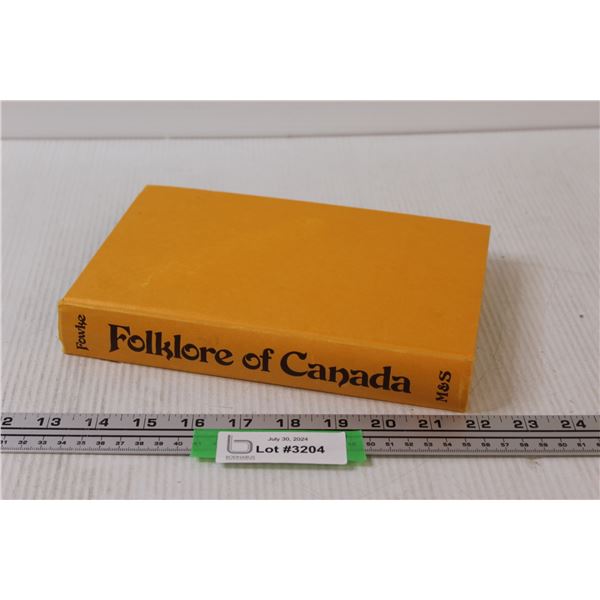 Folklore of Canada Hard Cover Book by Fawke