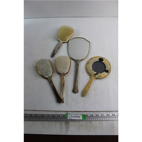 Vintage Brushes and Mirrors - Damaged