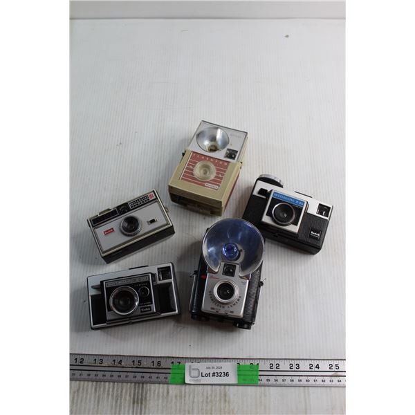 (5) Vintage Cameras